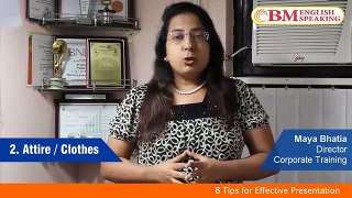 8 tips for effective presentation Maya Bhatia