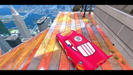 Nursery Rhymes for Children Disney McQueen & Lightning Red Cars Pixar Ironman Spider Man