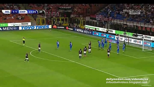 2-1 Luiz Adriano Amazing Goal | AC Milan v. Empoli 29.08.2015 HD