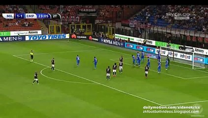 2-1 Luiz Adriano Amazing Goal | AC Milan v. Empoli 29.08.2015 HD