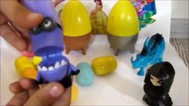 Despicable me minions dragons peppa pig surprise eggs star wars spongebob toys [NEW]
