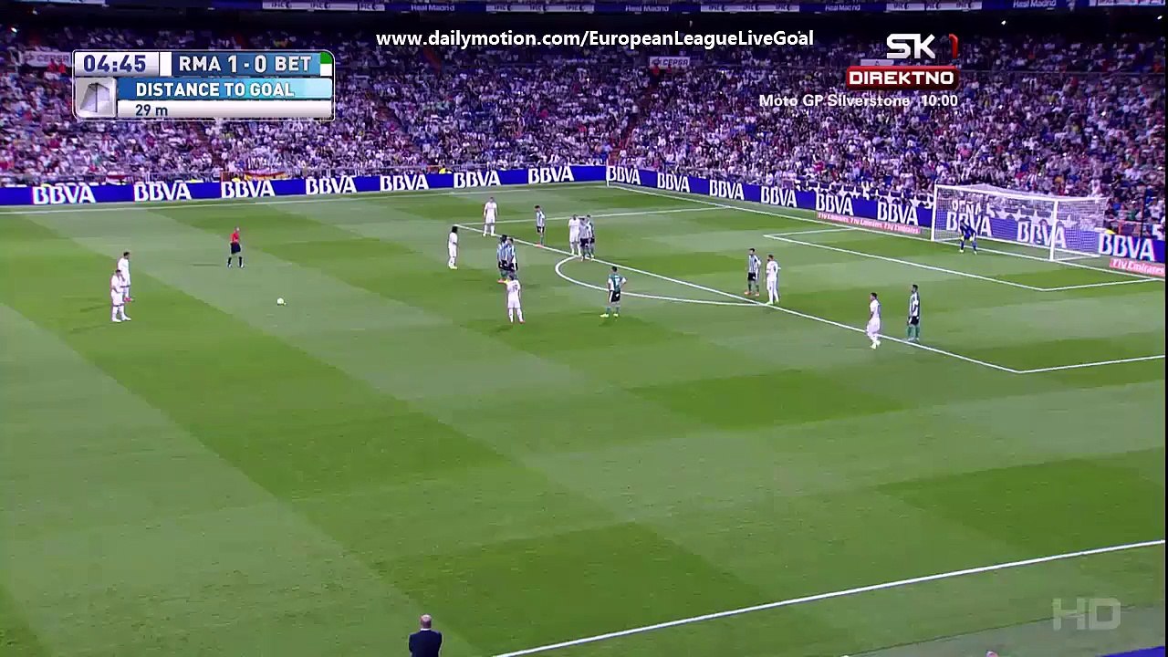 Cristiano Ronaldo Amazing Free Kick _ Real Madrid - Real Betis 29.08.2015 HD
