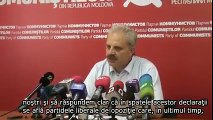 Partidul Comuniştilor din R  Moldova PCRM acuză partidele de opoziţie de faptul că ar avea “înclinări pro unioniste” şi că s ar face vinovate de destabilizarea situaţiei din ţară
