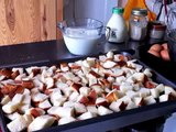 How to Cook Caramel Bread Pudding with Food Recipes
