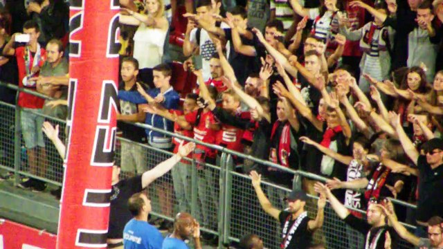 29/08/15 : SRFC-TFC : clapping de victoire
