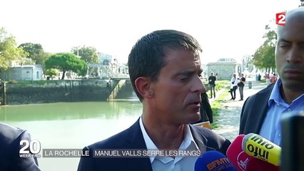 La Rochelle : Manuel Valls réaffirme sa position de capitaine