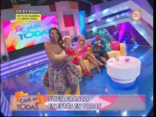 "El gran show": Sofía Franco luchará por salir de sentencia