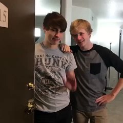 Sam and Colby Goodbyes in movies VS. real life  w/BigNik