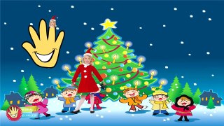 Santa Claus Is Coming Nursery Rhymes Christmas Finger Family Songs for Children