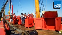 VIDEO | L'Hermione de retour à Rochefort, son port d'attache.