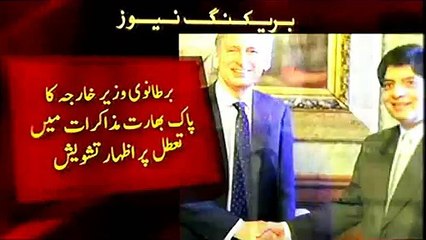 CH NIISAR, BARTANVI WAZIR E KHARJA SAY MULAQAT, BHARAT PER TANQEED