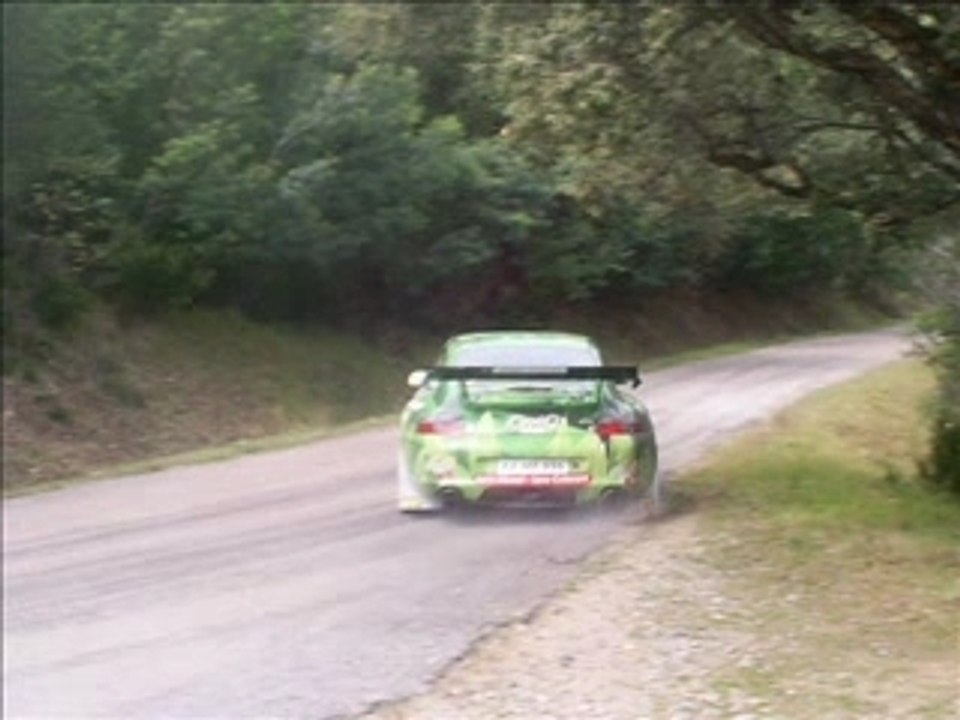 Rallye test porshe delecour