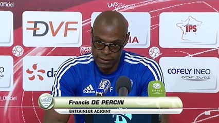 Dijon - USCL (J05 S15/16) : Conférence de presse des entraîneurs