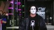 Sting clears the ring, WCW Monday Nitro 16.12.1996