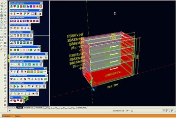 WoodyCAD - FREE 3D furniture design (AutoCAD plug-in).