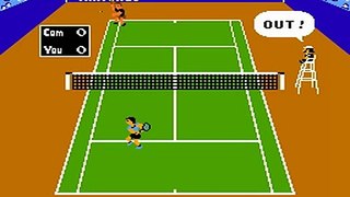 Tennis NES Level 5 (hard)