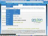 How to make header,footer article page with php,css,html using Arsslan-CMS