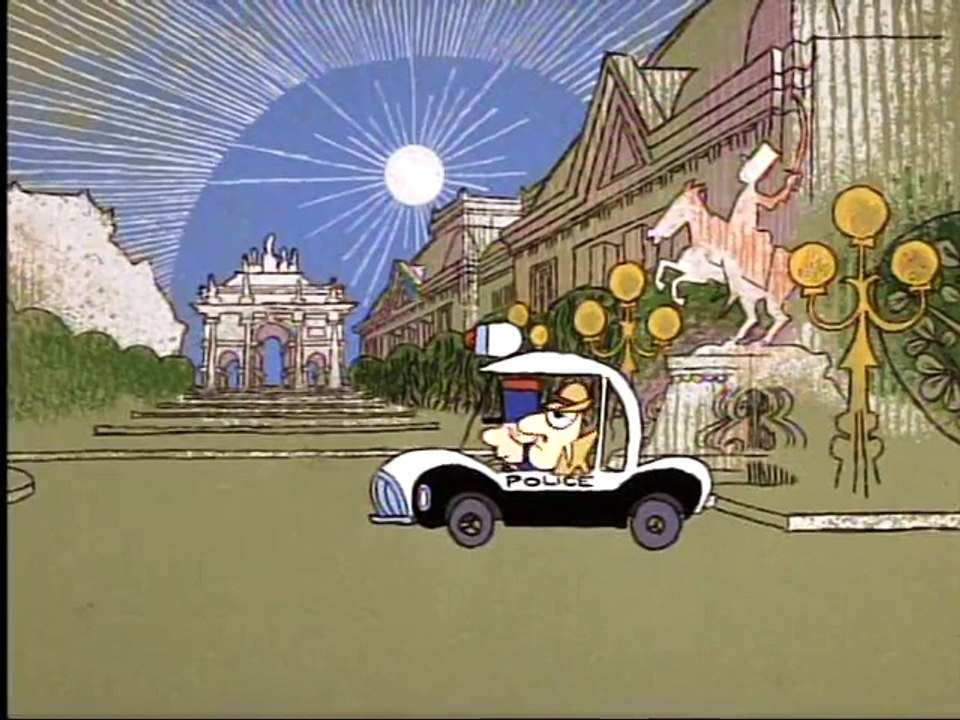 THE INSPECTOR - Plastered In Paris (TV version, laugh track)