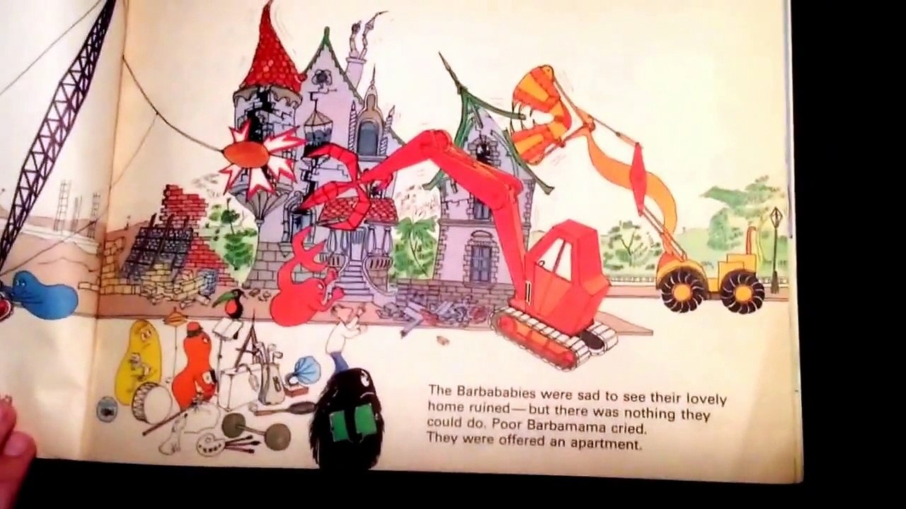 Barbapapa's New House the book