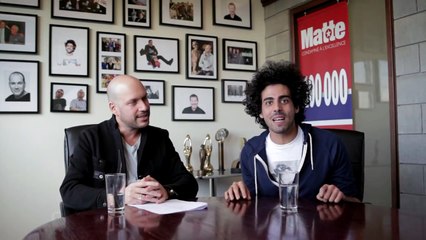 Martin Matte donne ses conseils à Adib Alkhalidey!