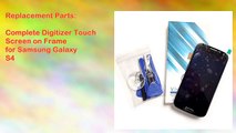 Complete Digitizer Touch Screen on Frame for Samsung Galaxy S4