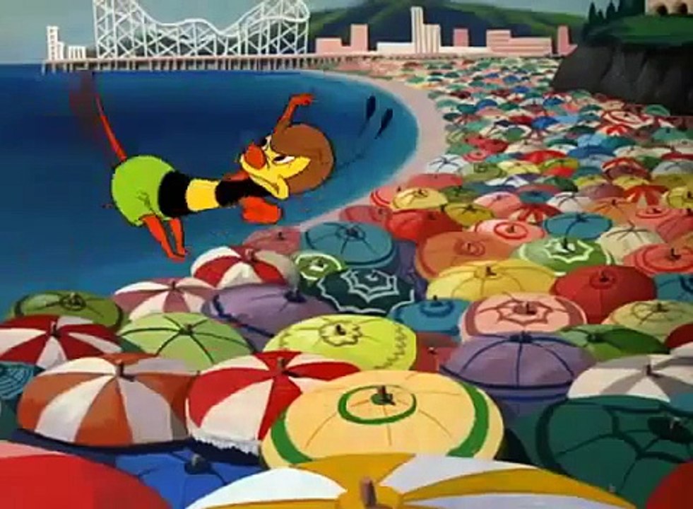 Donald Duck cartoon episodes 30 Bee at the Beach 1950 DVDRip
