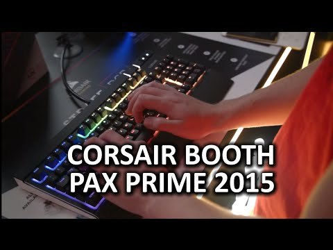 Corsair Strafe RGB, Scimitar RGB, and Void - PAX Prime 2015