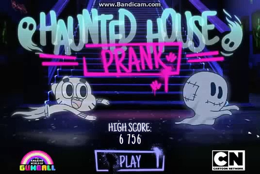 Games: The Amazing World of Gumball - Haunted House Prank
