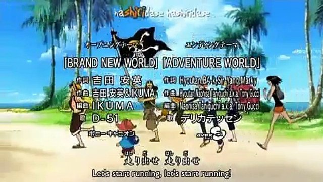 One Piece Opening 6 Brand New World By D 51 Video Dailymotion