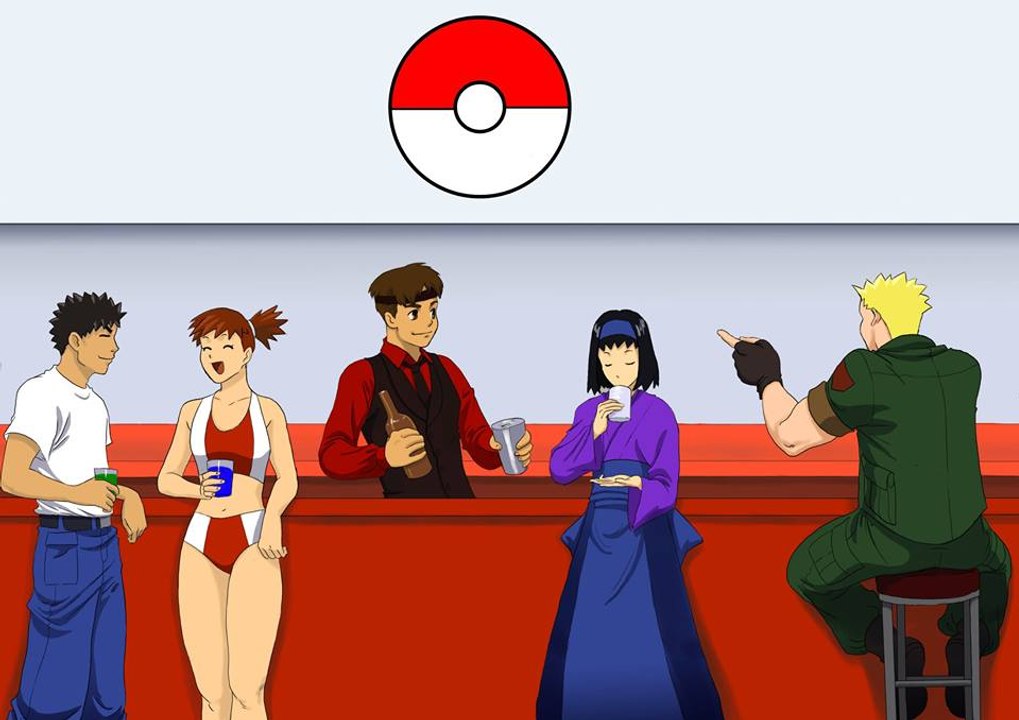 Feast of Geeks Pokemon Gym Cocktails 1