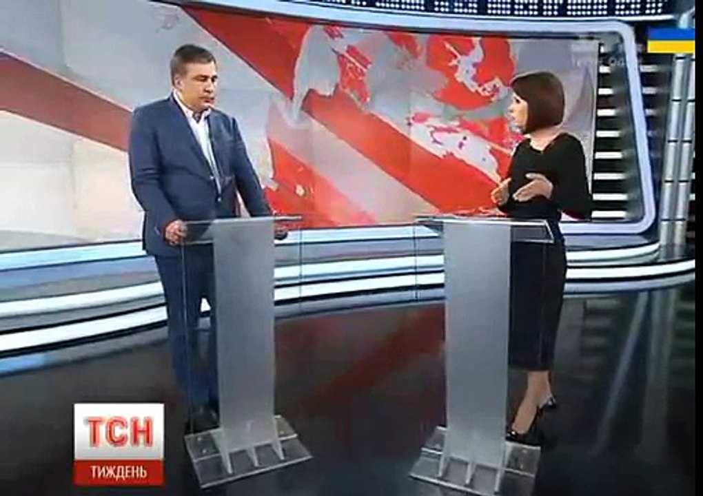 Интервью Михаила Саакашвили телеканалу 1+1