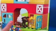 Lego Duplo My First Farm with Animals Toy Review   Learn about Farm life