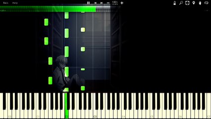 Gangsta.ギャングスタ - Alex - Episode 6 BGM / OST - (Piano Tutorial)