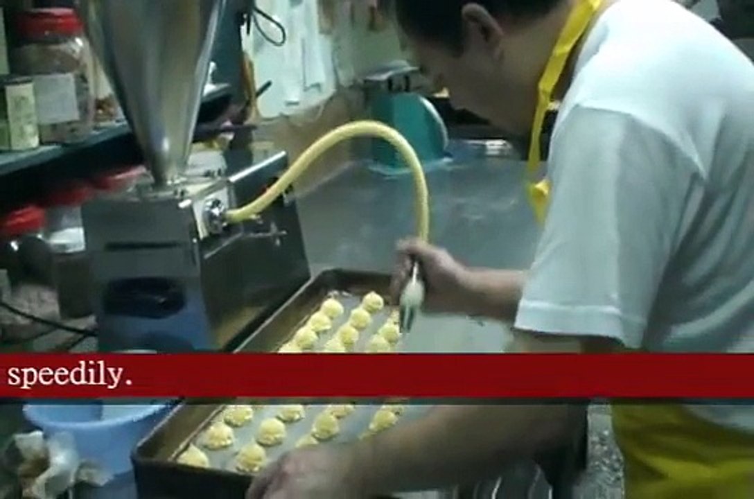 HY-912 Puff Biscuit Forming Machine / Puff Stuffing Machine