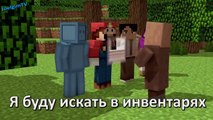 ♫ 500 Chunks    A Minecraft Parody of 500 miles  Русский перевод