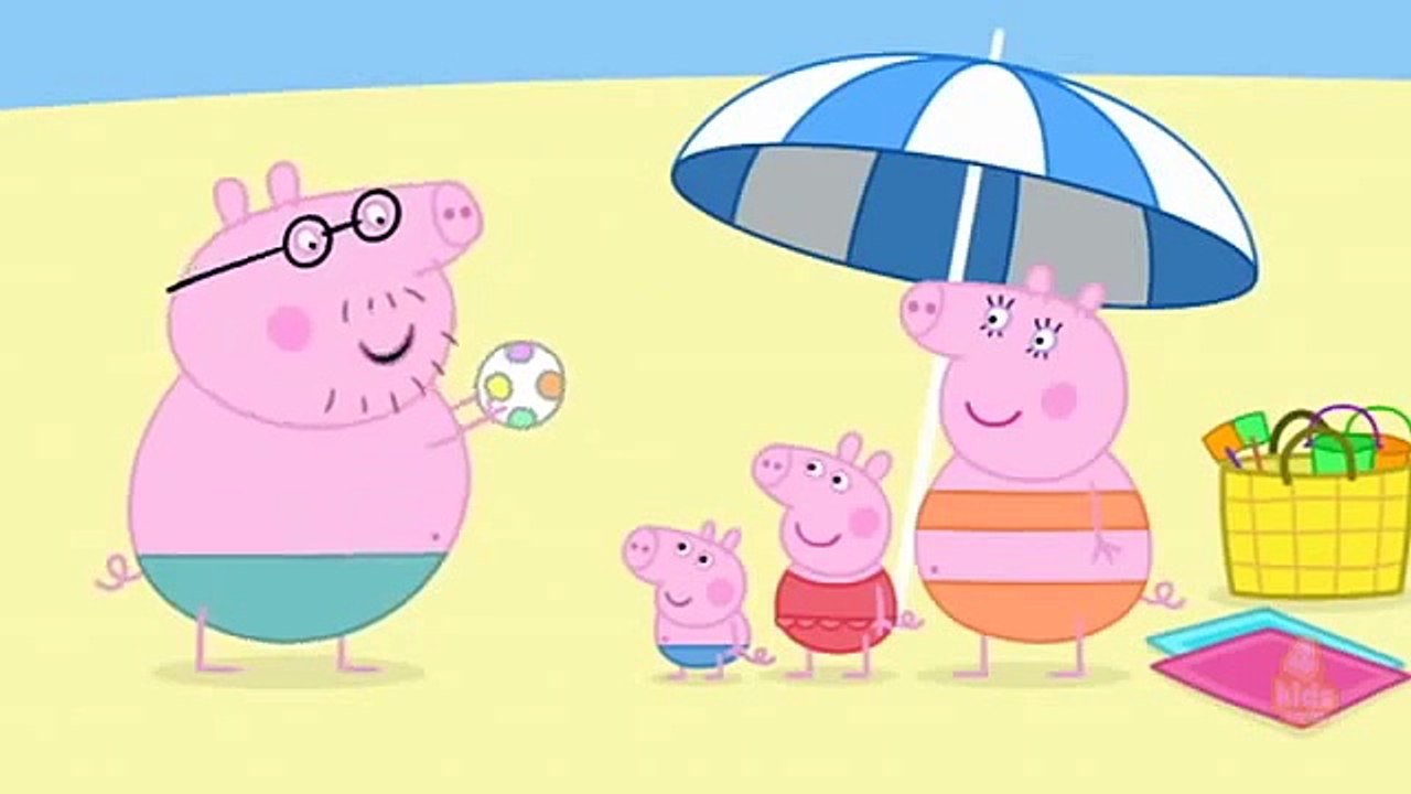 Peppa Pig At The Beach