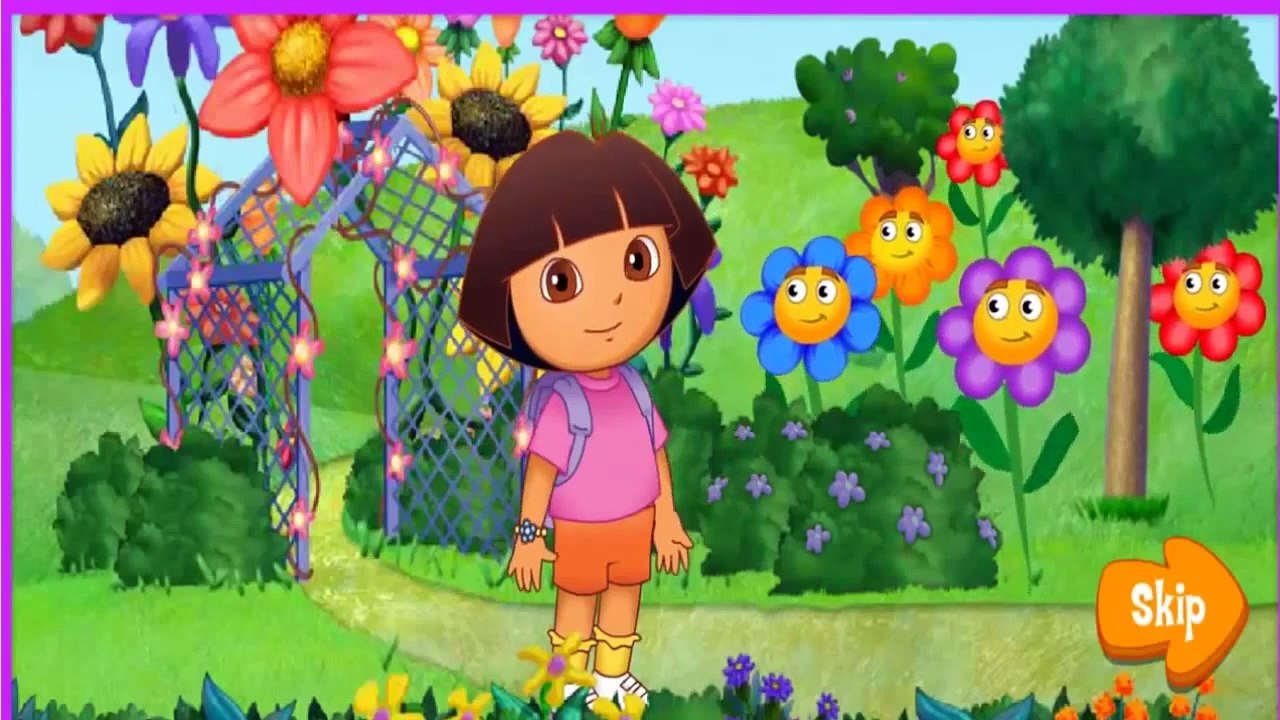 Dora The Explorer Dora Exploring Isa's Garden Full Game cartoon Episode in English 2014