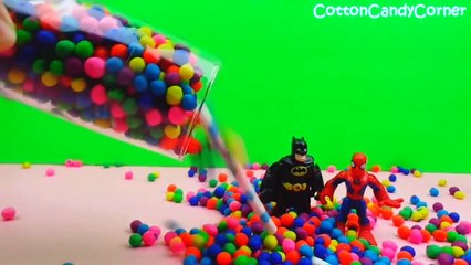 Play  Doh Dippin Dots Surprise Milkshake Spiderman Batman Superman & Krypto CottonCandyCorner