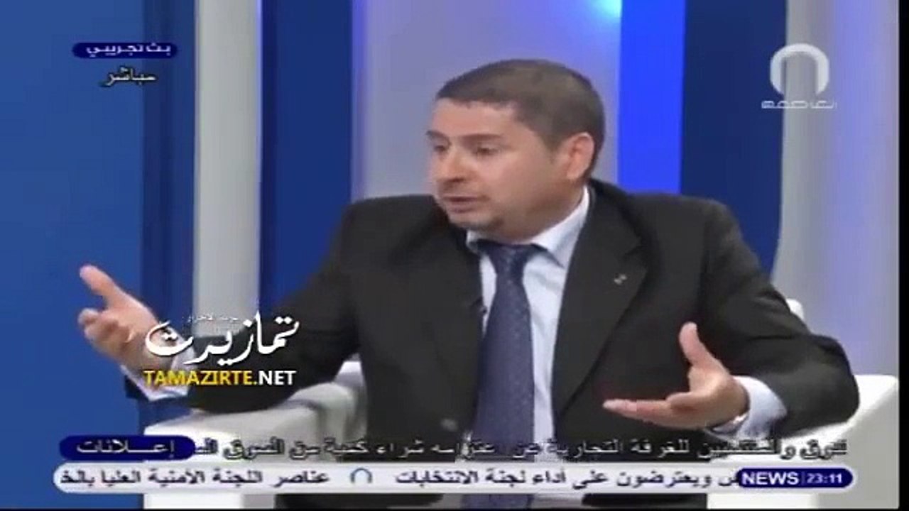 مقابلة مع فتحي بن خليفة حول اللغة الامازيغية في ليبيا 2012