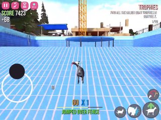 [Goat Simulator] Goat Simulator - Trampoline Fun - Spider Goat