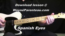 Spanish Eyes - Guitar Lesson