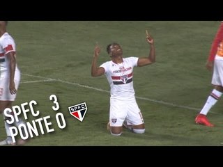 GOLS DO JOGO: SÃO PAULO X PONTE | SPFCTV