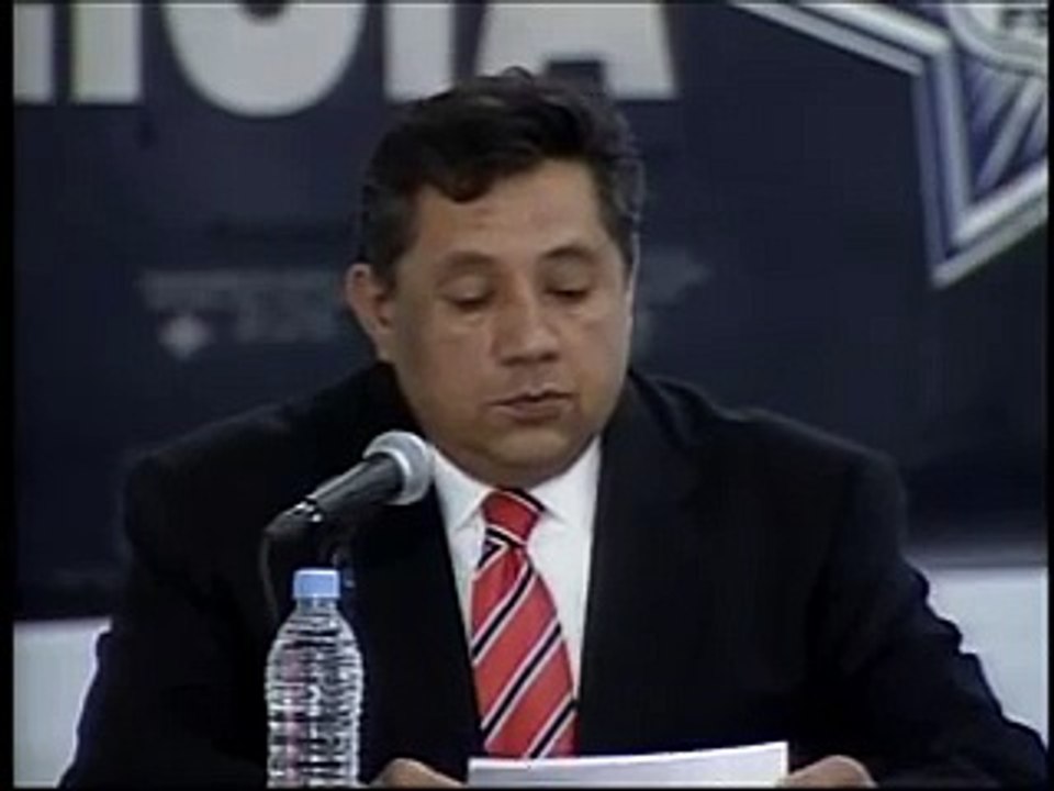 Presentación de Édgar Valdez Villarreal, alias "la Barbie"