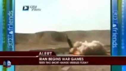 UFO Captan un OVNI siguiendo lanzamiento de misiles en Irán