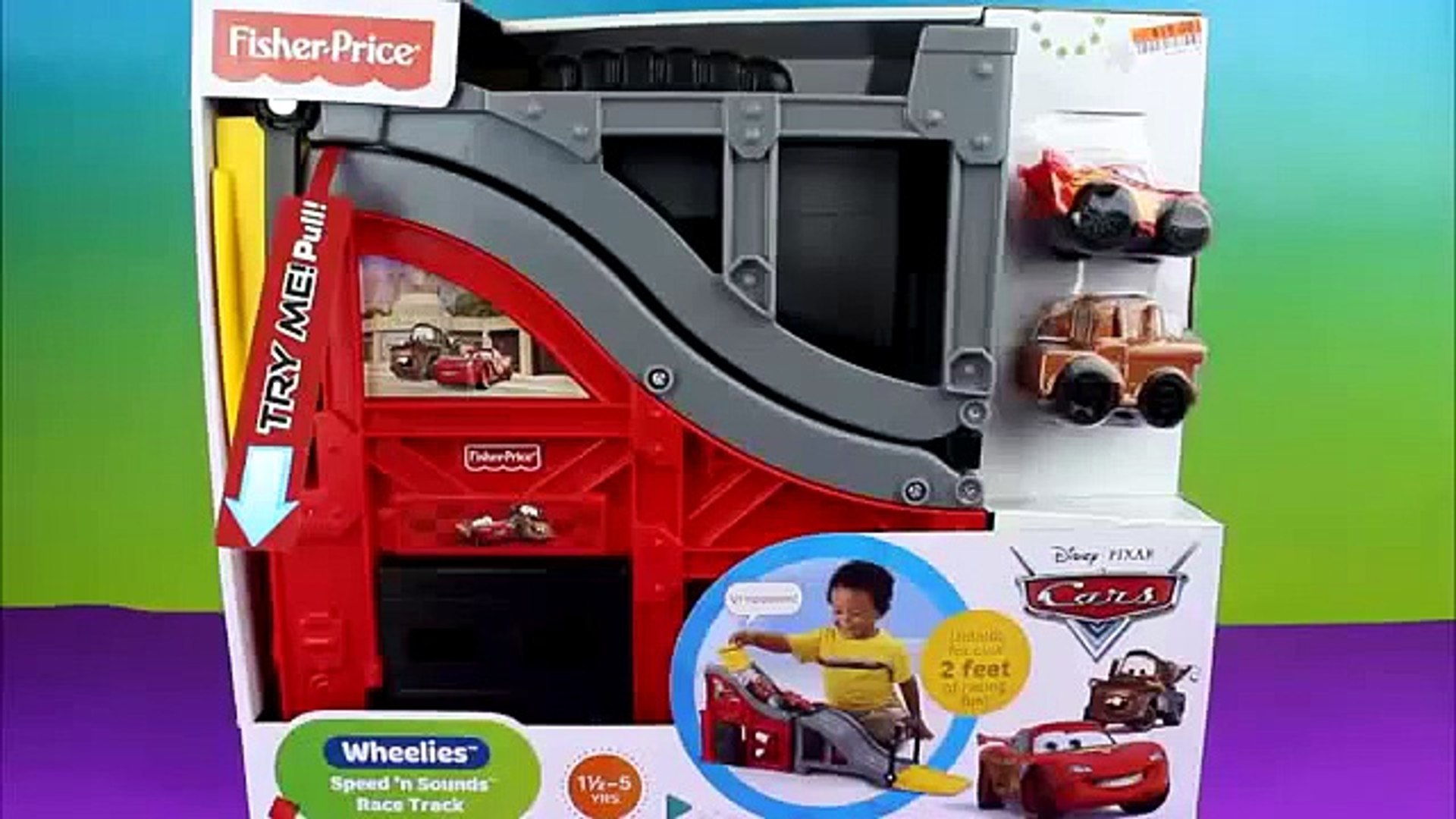 Fisher price lightning mcqueen race track clearance