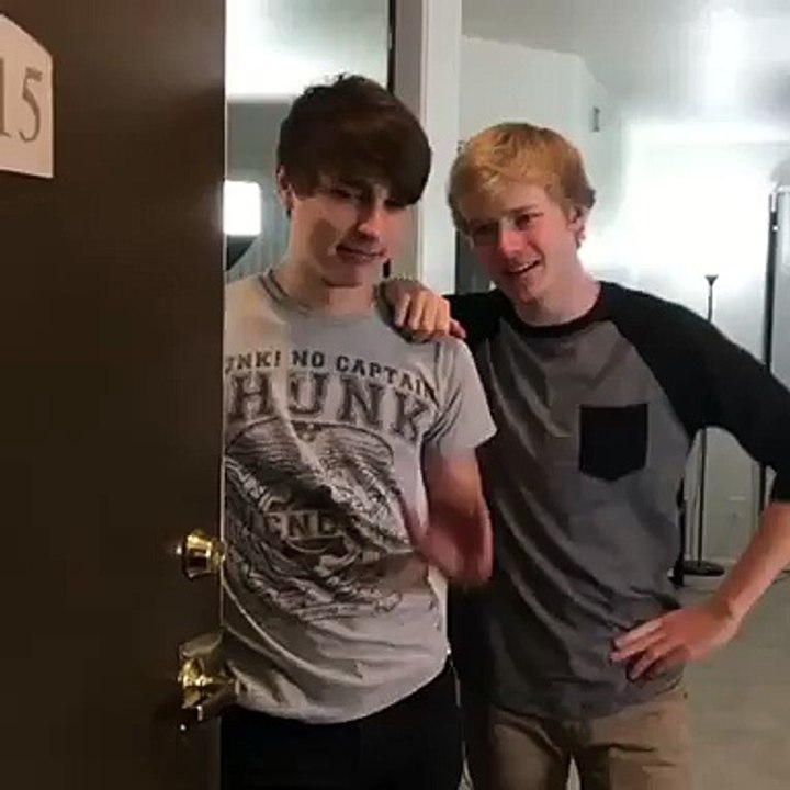 Sam and Colby Goodbyes in movies VS. real life  w/BigNik