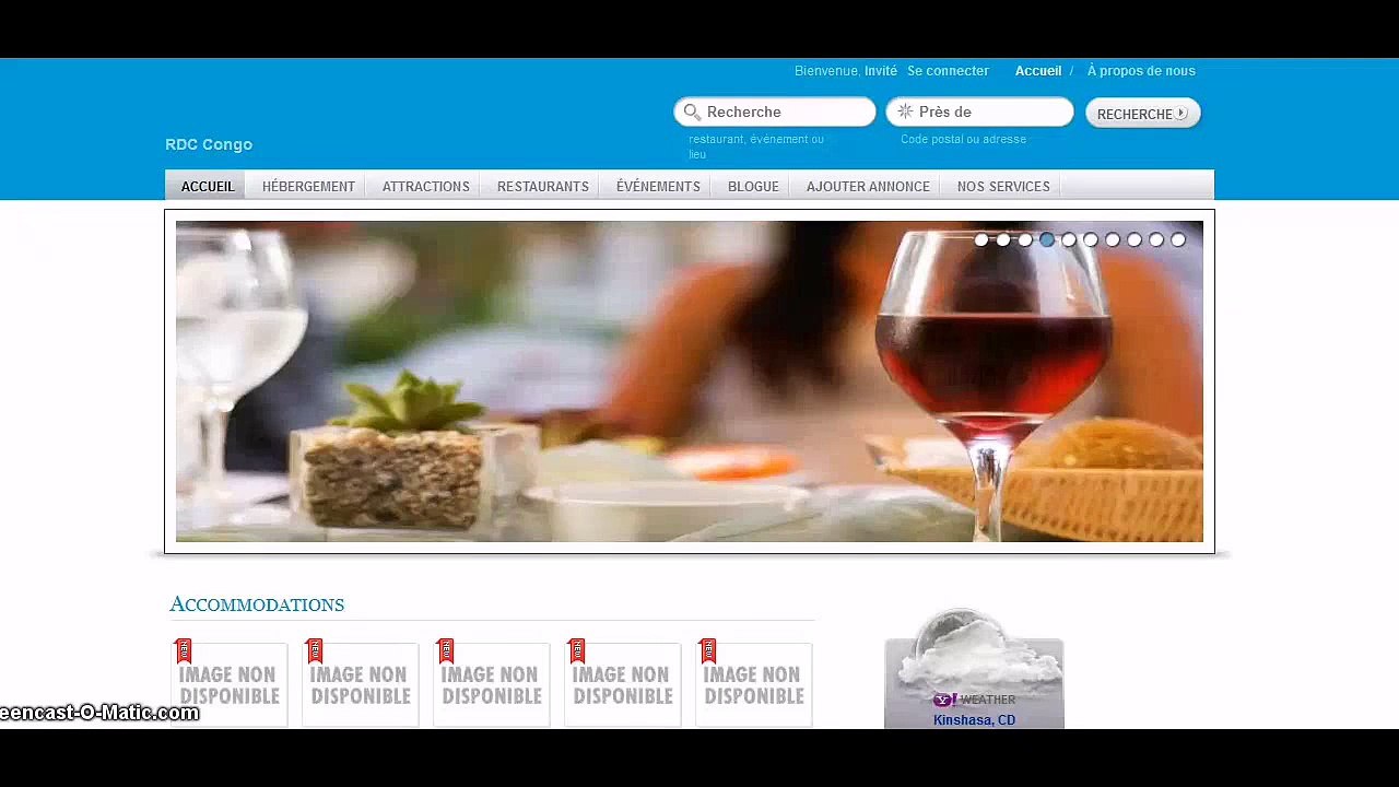 Access Congo - kinshasa congo - Vidéo d'enregistrement