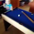 2-year-old Dylan Lewis is an absolute wizard on the pool table