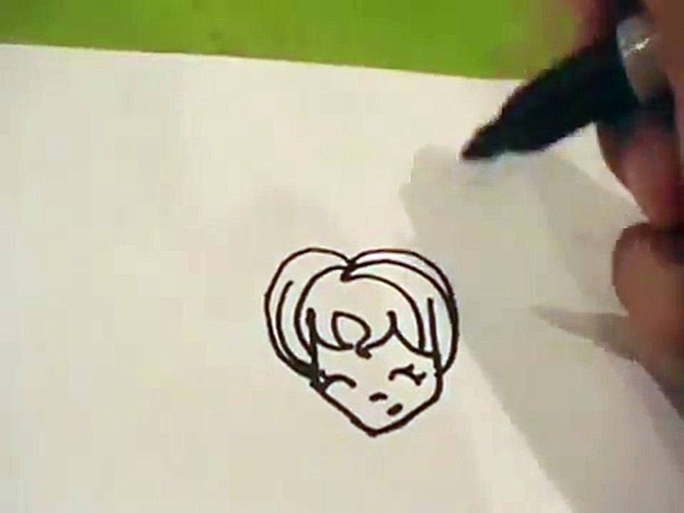 Drawing Tutorial Cute School Girl♥♥♥