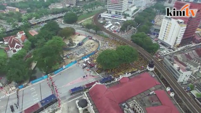 BERSIH - 10.00am_ Pandangan dari udara